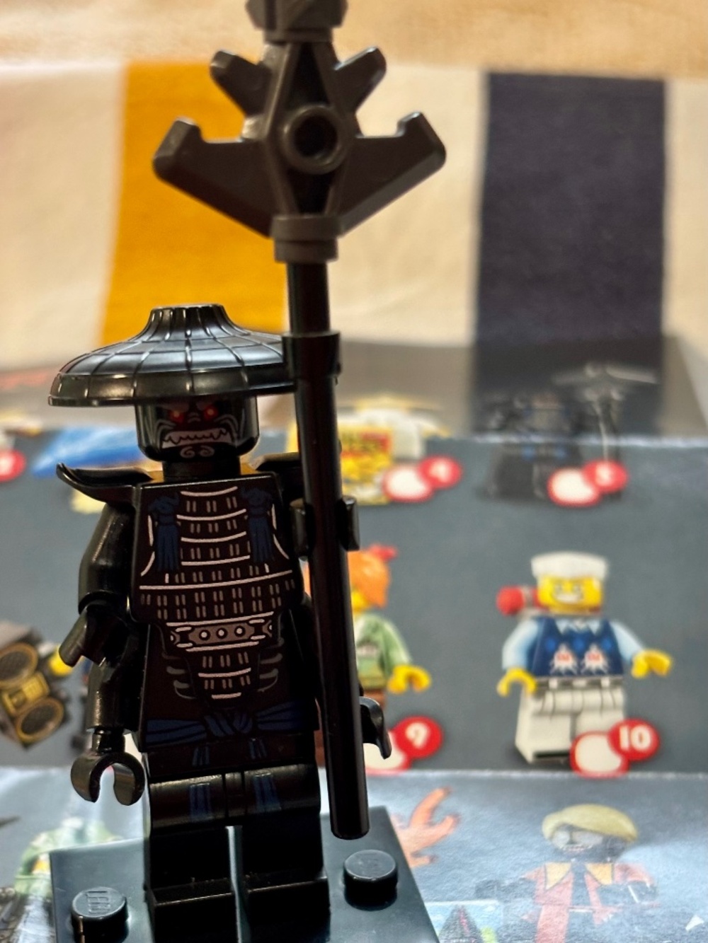LEGO Ninjago Movie "Garmadon" coltlnm-5 With stand, pamphlet & accessories.